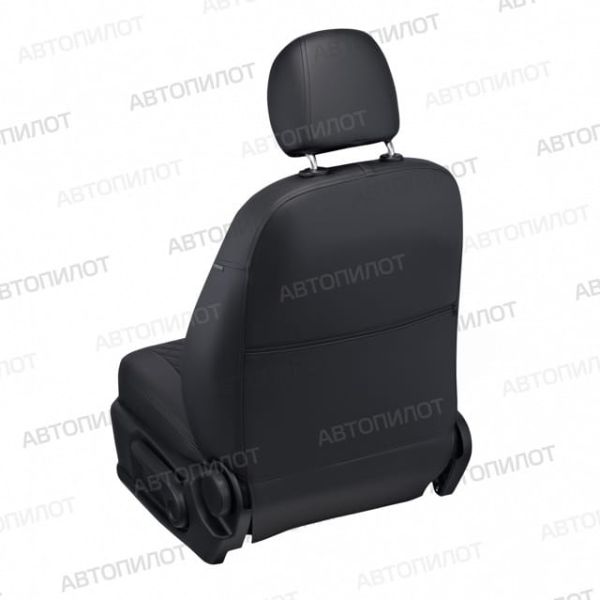 Чехлы Автопилот Экокожа Ромб на Mitsubishi Grandis 2003-2009 г.в.