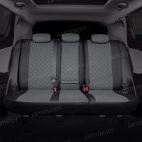 Чехлы Автопилот Экокожа Ромб на Mitsubishi Grandis 2003-2009 г.в.