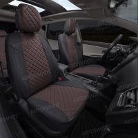 Чехлы Автопилот Экокожа Ромб на Mitsubishi Grandis 2003-2009 г.в.
