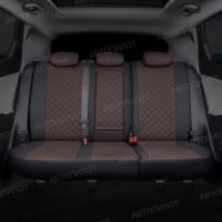 Чехлы Автопилот Экокожа Ромб на Mitsubishi Grandis 2003-2009 г.в.