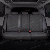 Чехлы Автопилот Экокожа Ромб на Mitsubishi Grandis 2003-2009 г.в.