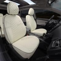 Чехлы Автопилот Экокожа Ромб на Mitsubishi Grandis 2003-2009 г.в.