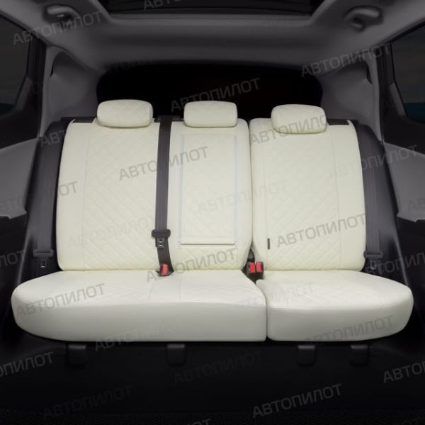 Чехлы Автопилот Экокожа Ромб на Mitsubishi Grandis 2003-2009 г.в.