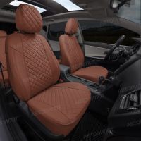 Чехлы Автопилот Экокожа Ромб на Mitsubishi Grandis 2003-2009 г.в.