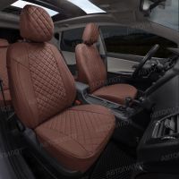 Чехлы Автопилот Экокожа Ромб на Mitsubishi Grandis 2003-2009 г.в.