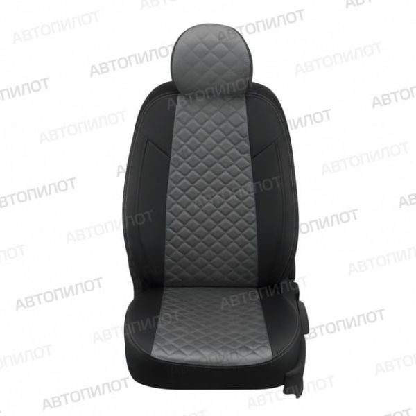 Чехлы Автопилот Алькантара Ромб на Mitsubishi ASX (2010+)