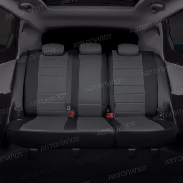 Чехлы Автопилот Алькантара на Geely Vision FC